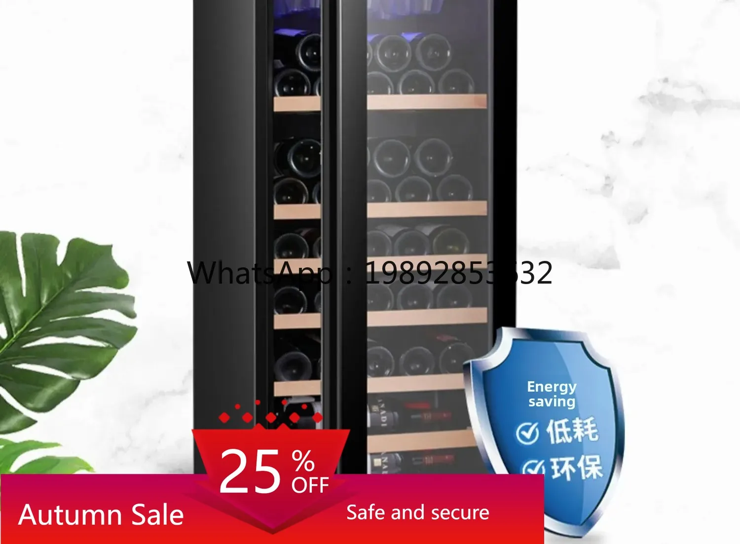 

ZZ Venice wine cabinet constant temperature high-end large-capacity tea cigar refrigerator red wine