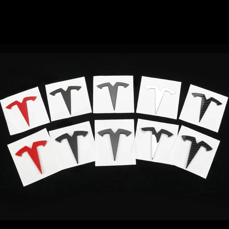 

Металлическая крышка для Tesla Model 3 Model Y, передняя крышка капота автомобиля, эмблема, наклейка на задний багажник, сменные аксессуары