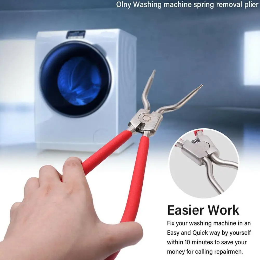 Portable Washing Machine Inner/Outer Tub Spring Expansion Tool Metal+Plastic Simple To Operate Labor-saving Extender Replacement