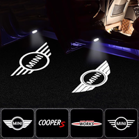 LED Light Car Door Projector Car Welcome Light For Mini Cooper Works R55 R56 R50 R53 R60 R61 F54 F55 F56 F60 Car Accessories