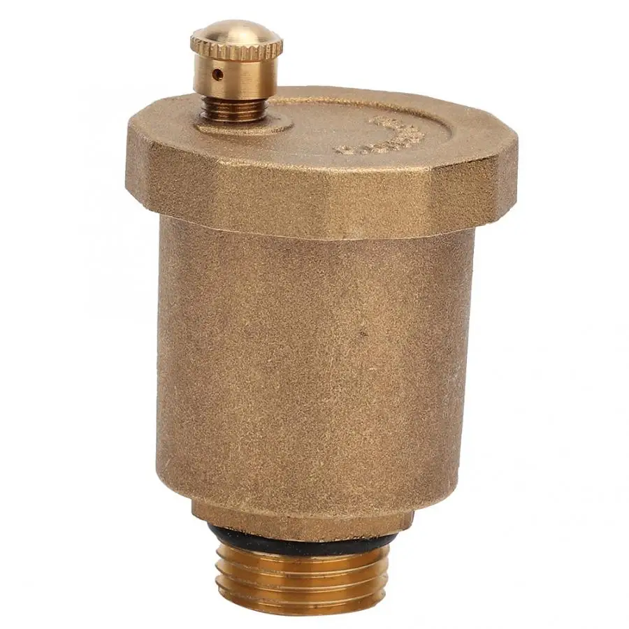 Automatic Pressure Valve Brass Air Relief Valve DN8 DN10 DN15 N20 For Solar Water Heater Standard 1/2