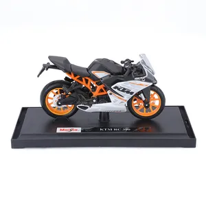 Maiisto-Kawasaki Ninja H2R KTM RC 390 YZF-R1 Naked V4 S Yamaha MT-07 2018 Motorcycle Model, Gift Toy Collection, 1:18 8 MAIN SALES CHILD MOTO - №8