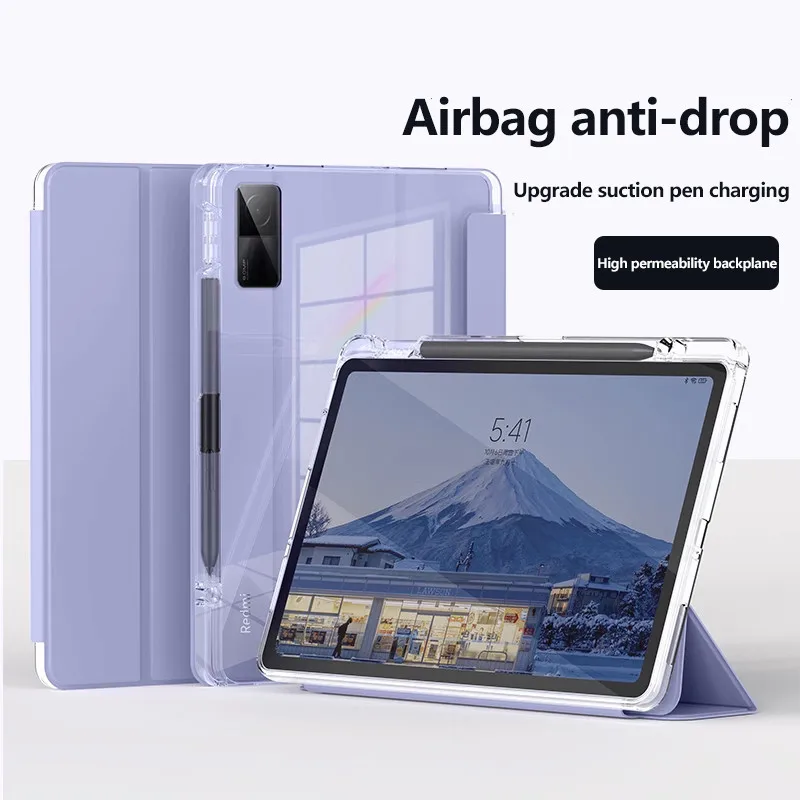 

Прозрачный акриловый чехол для Lenovo Tab M11 11 2024 TB330FU Xiaoxin Pad 11 M11 Plus 3rd 10,6 B11 K11 P11 Pro 11,2 Pro 11,5