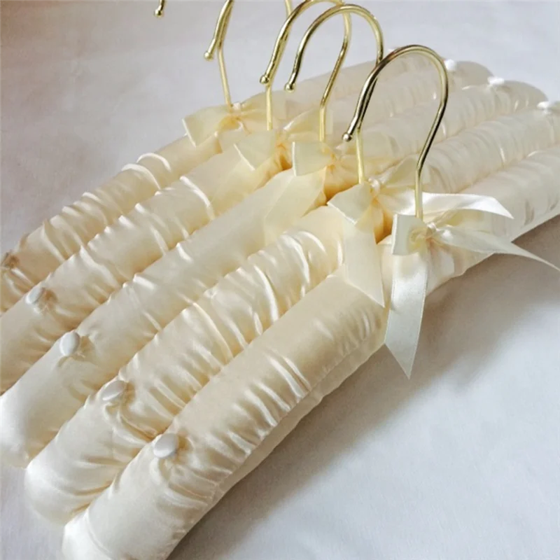 10 Pcs Non-Slip Hanger White Hangers Sweater Hangers Skirt Hangers Padded Hangers for Women Clothing Foam Coat Hanger