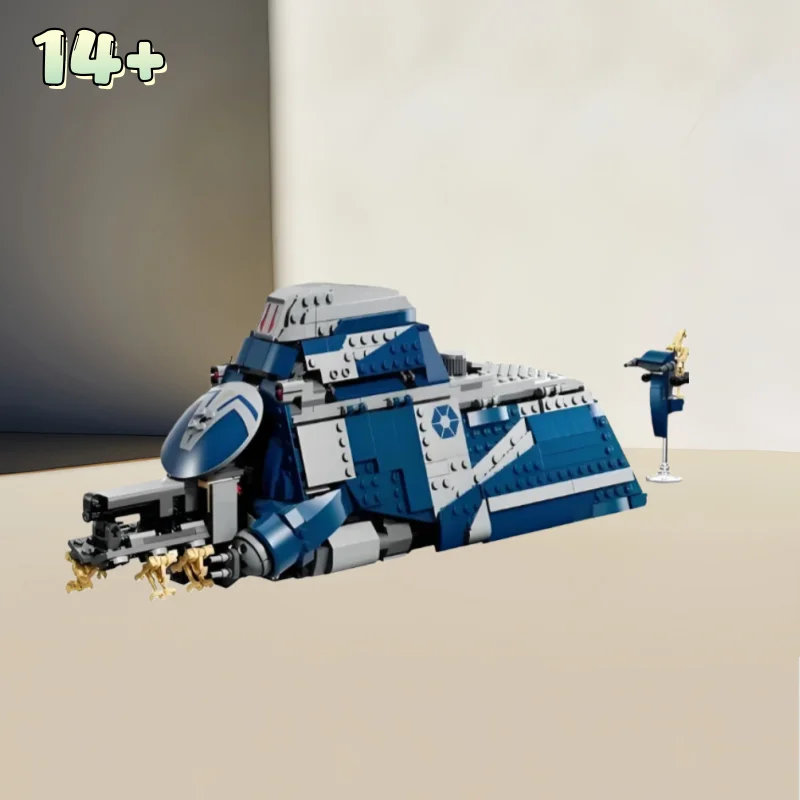 

976pcs MOC-75435 Space Separatist Building Blocks MTT Modification Military SpaceShip Model Bricks Toys Party Birthday Gift