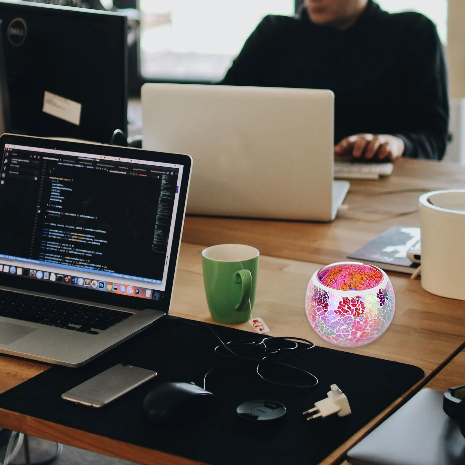 

Crystal Holder Transparent Glass Candlestick for Room Decor Elegant Design Accessory Gift for Friends