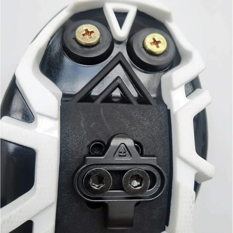 Shimano SH51 SPD Cleats MTB (الدراجة الجبلية) | مجموعة مشابك دواسات متعددة الإصدار لدواسات الدراجة، زوجان من ملحقات أحذية ركوب الدراجات #4