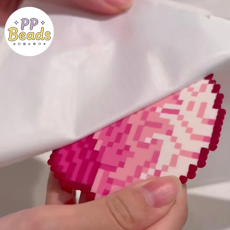 

2.6mm Hama Beads Perler Fuse Beads Set with Baking Mat DIY Puzzle Craft Kit Preschool Handmade Activity Toy