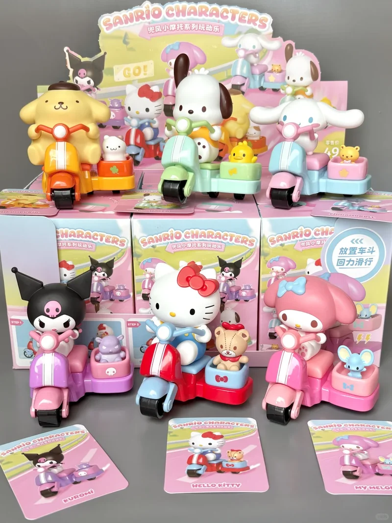 

Симпатичная коробка для игрушек Sanrio Hello Kitty из официальной серии Wind Riding