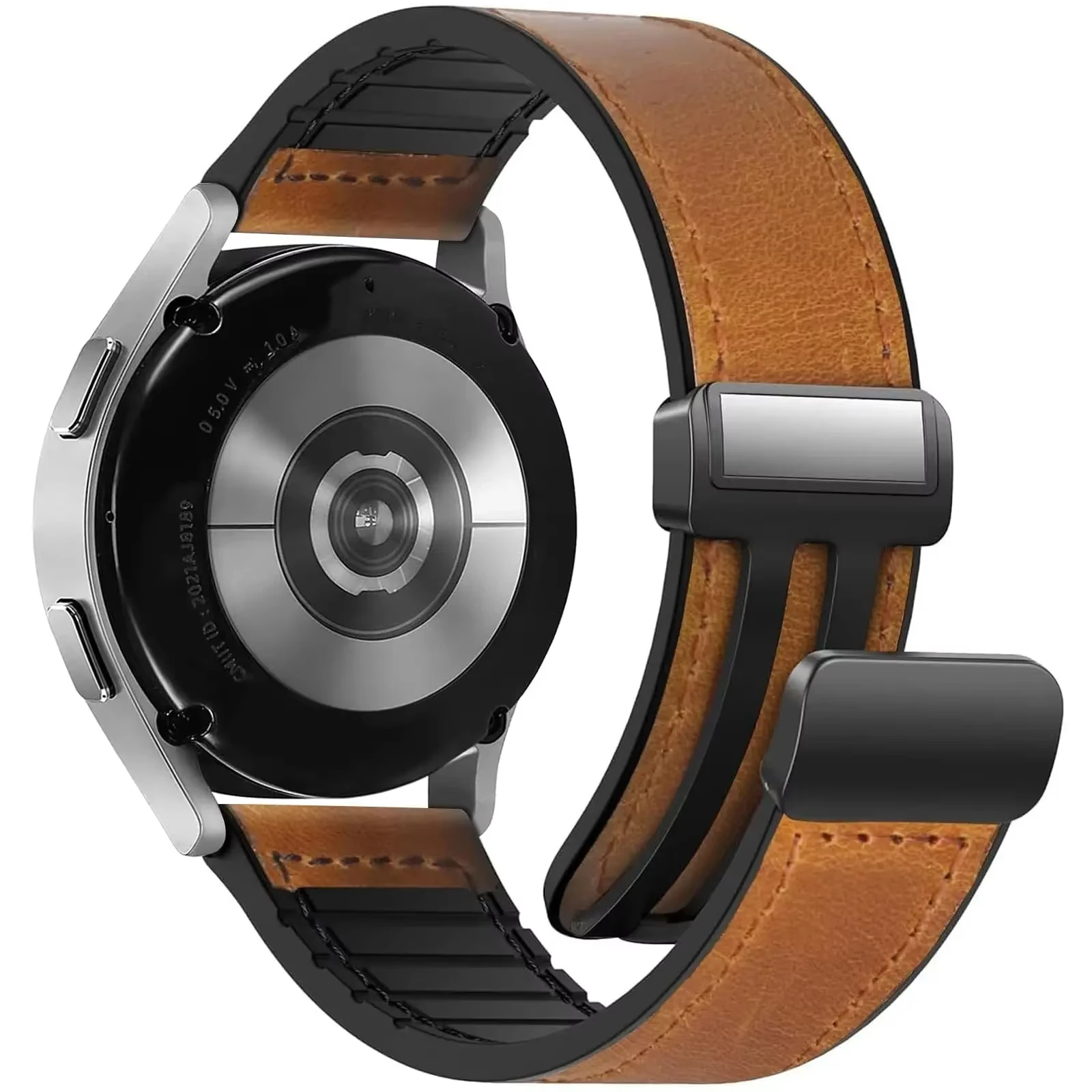 Leather Silicone Wrist Band For Suunto RACE S/5 Peak/9 Peak Pro 22mm Magnetic Strap For Suunto Vertical/Ocean WatchBand Correa