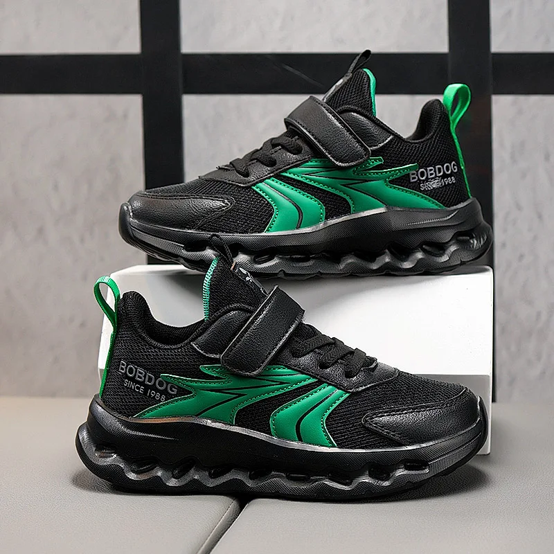 

Children Running Snakers 2025 Autumn New Mesh Easy To Put on Take Off Street Sports Shoes Soft Comfortable Tennis Shoes for Kids