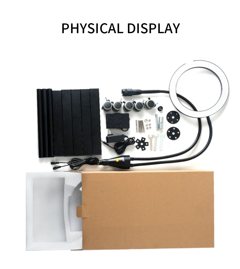 Big disountPopular New Style Professional 2 in 1 White LED Lamp for UV LED Lash Extension