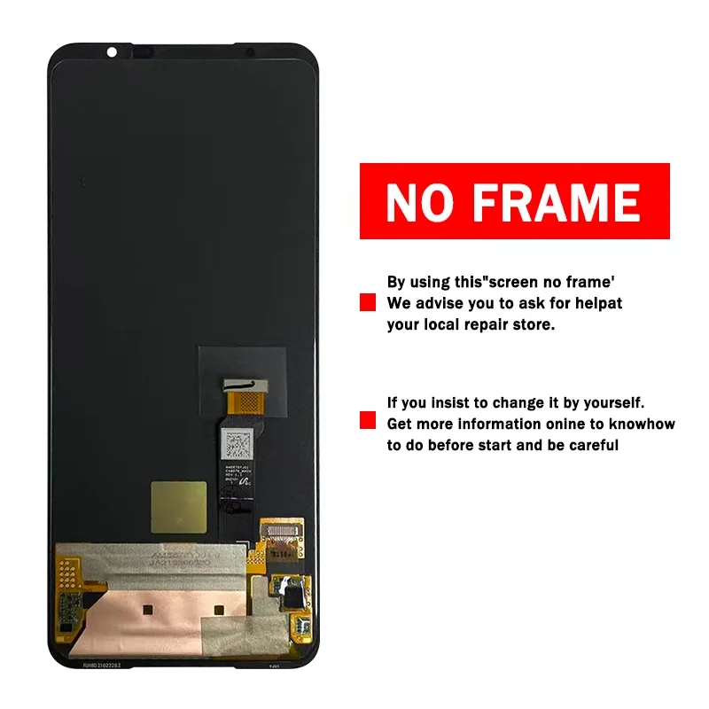 Imagem -02 - Asus-rog Telefone Final Lcd Touch Panel Screen Digitizer Assembly Substituição Acessório Original 6.78 Ai2205 _ c