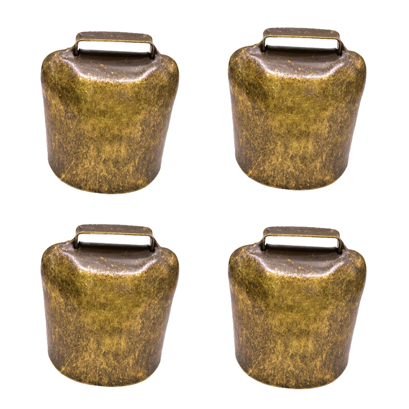 

Медные колокольчики для выпаса коровы, лошади, овцы, медные колокольчики, большие утолщенные медные колокольчики для крупного рогатого скота, громкие, предотвращающие потери