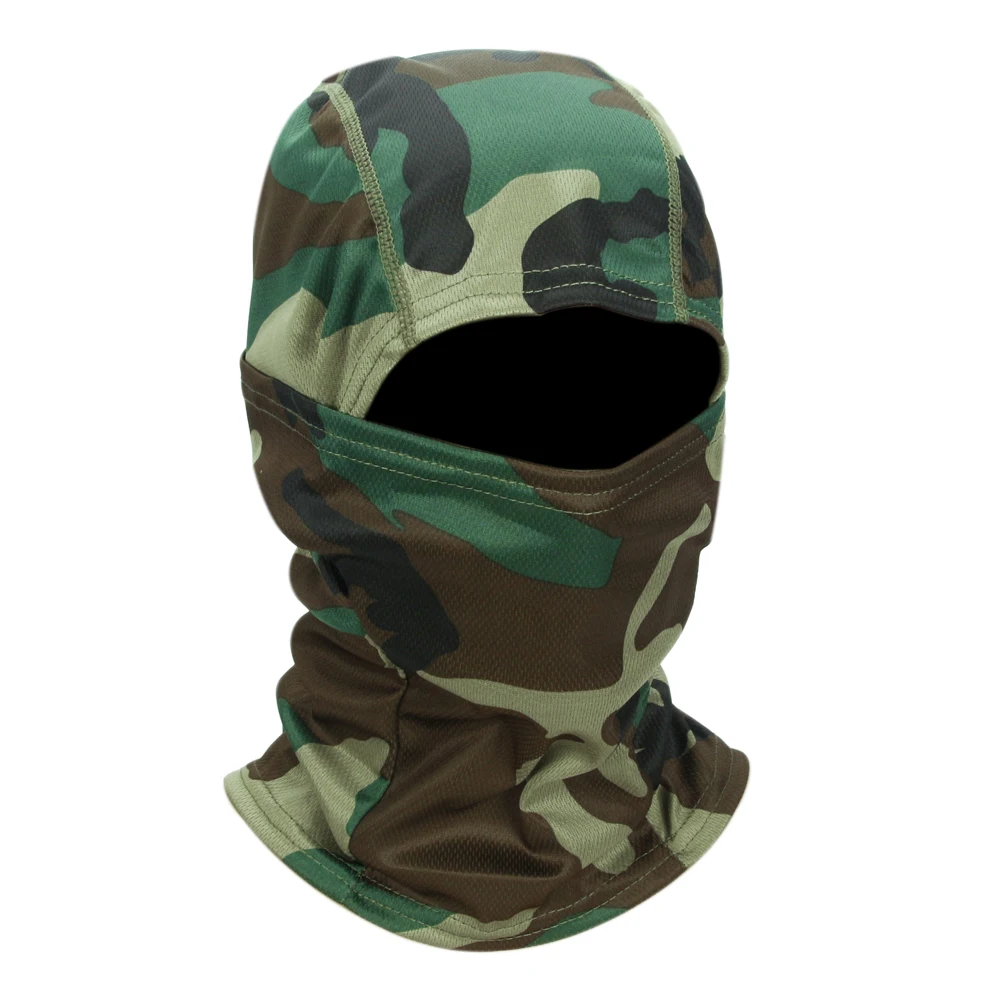 Camouflage bivakmuts hoed fietsen volgelaatsmasker buitensporten jagen wandelen skimasker motorhelm binnenkap