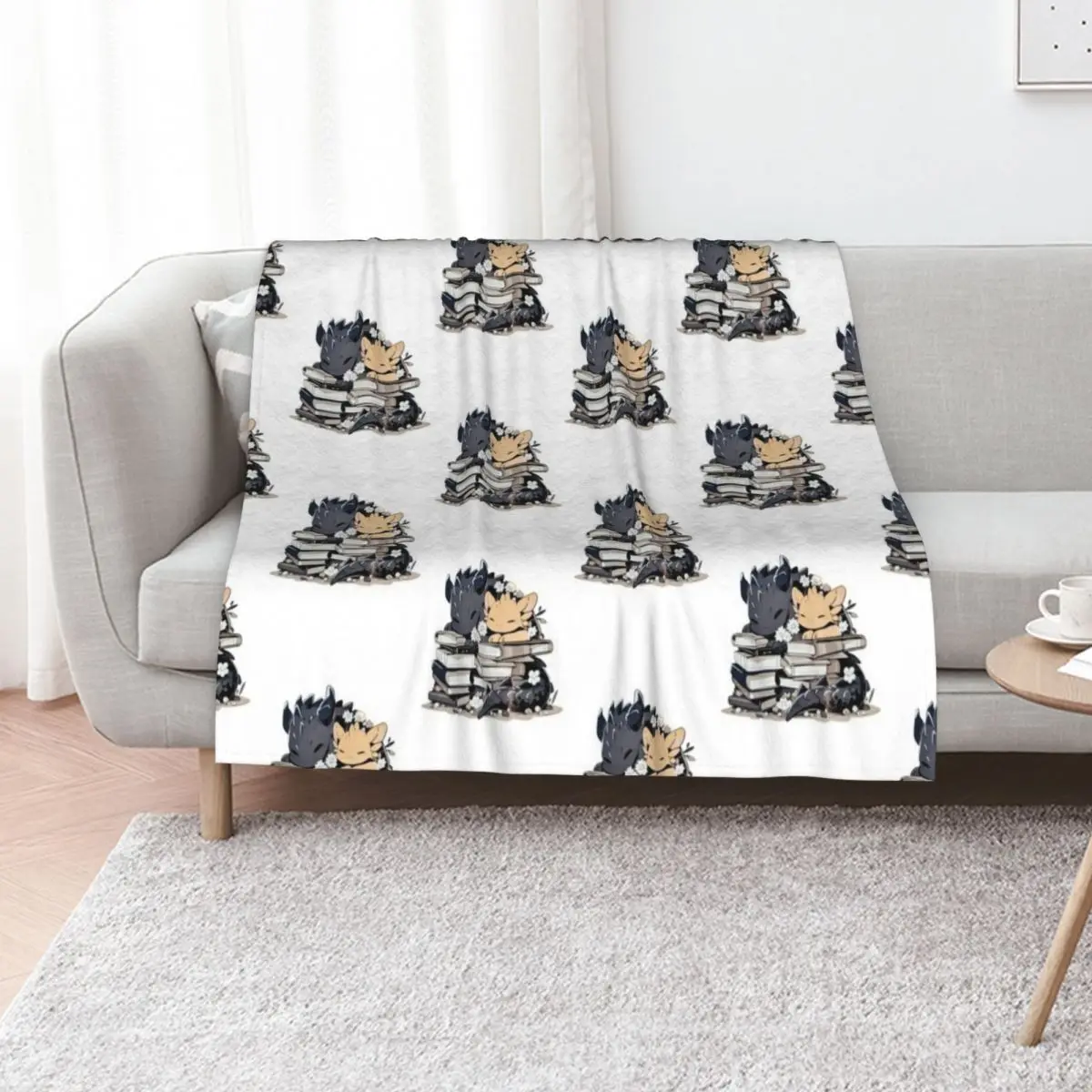 

Fourth Wing Tairn Andarna Throw Blanket For Decorative Sofa Large funny gift Giant Sofa Blankets