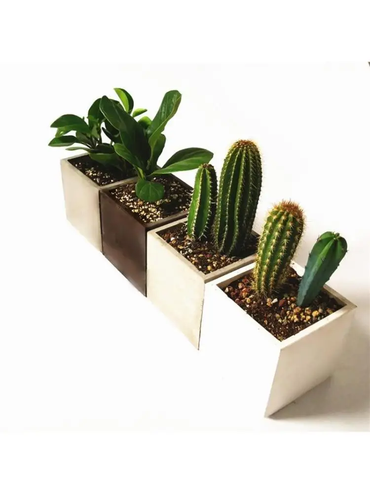 

9HJK Succulents Large Flower Pot Silicone Mold Suitable for Diy Garden Flower Pot