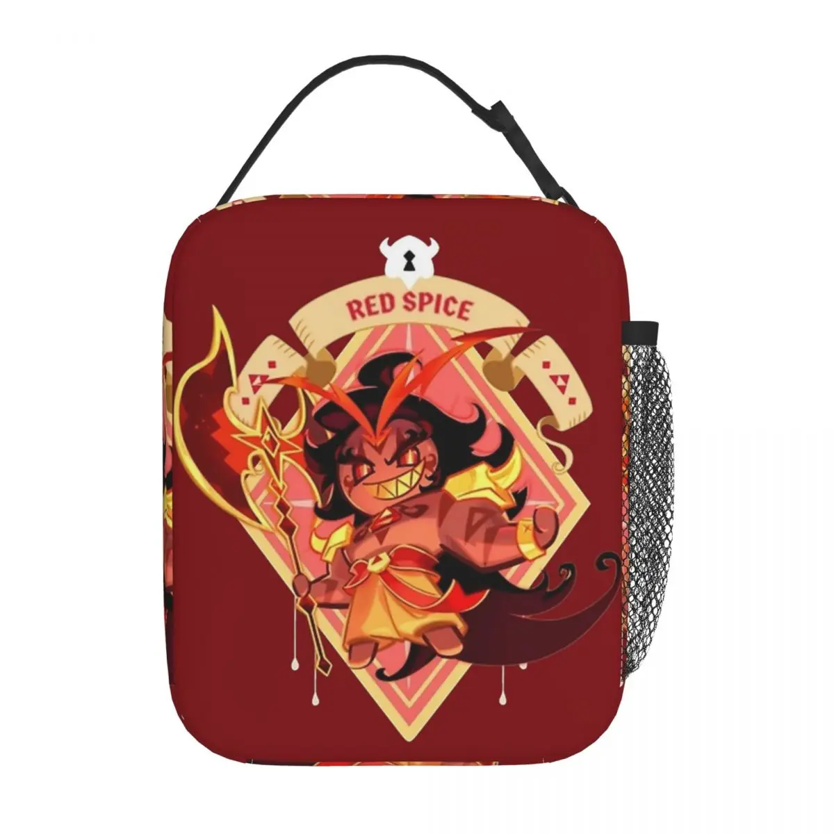 Burning Spice Insulated Lunch Bags Leakproof Cookie Run Kingdom Reusable Thermal Bag Tote Lunch Box Office Picnic Men Women