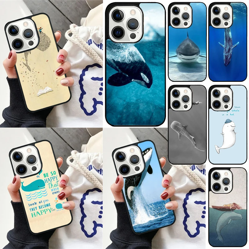 Blue Whale Oceana Incredible phone Case Cover For iPhone 16 15 14 Plus X XR XS for apple 16 11 12 13 mini Pro Max