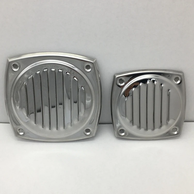 Marine Stainless Steel 304 Thru Vent Stamped Vent for Yacht Boat Marine Accessory Hardware,Small