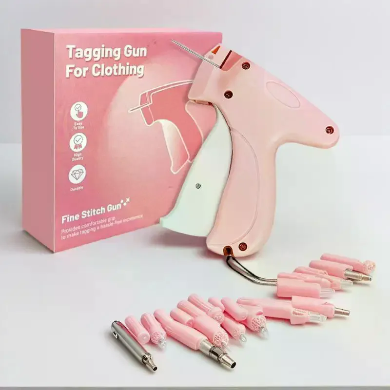 Fine   y Quick Clothing Fixer For Clothes Micro Tagging  Clothing Mini Speedy Sticky Sewing  Hemming Tool