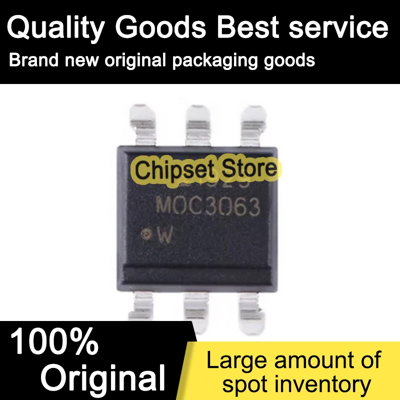 

10pcs/lot MOC3063S-TA1 MOC3063 SOP IC 100% Brand new