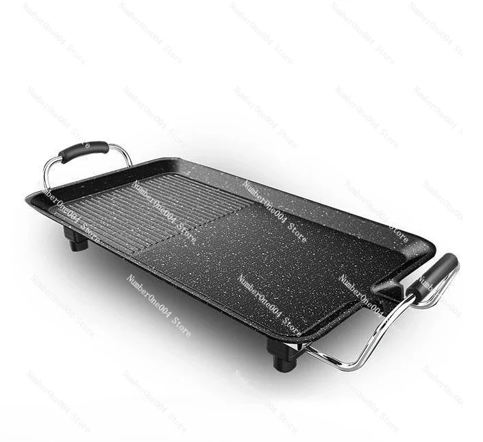 

Multifunctional Household Electric Grill Smokeless Electric Tray Non-stick Integrated Barbecue High-power Commercial New Model