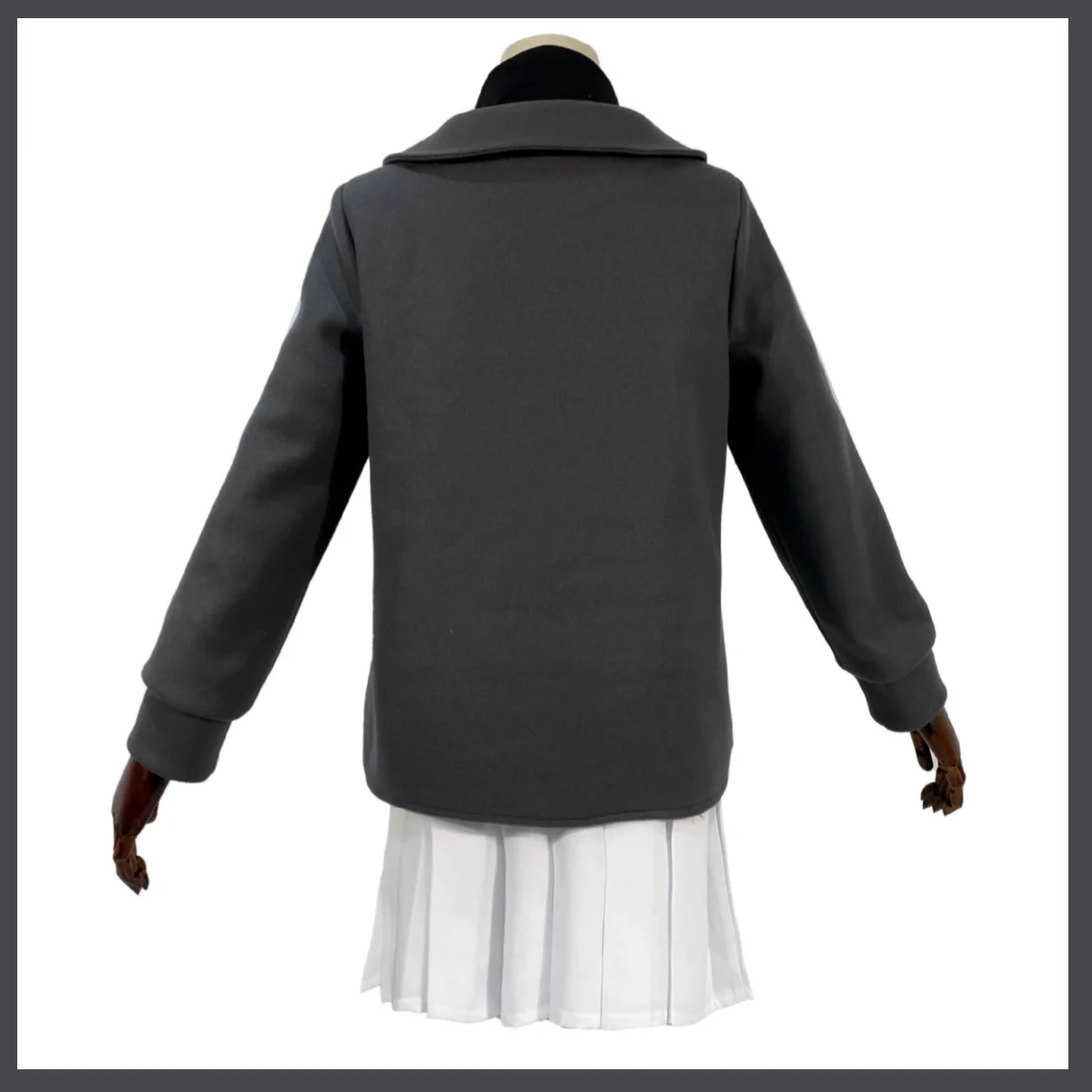 Anime Cardcaptor Sakura Kinomoto Sakura Cosplay Costume Winter School Uniform Overcoat Coat Wig Woman Kawaii Christmas Suit - view 5