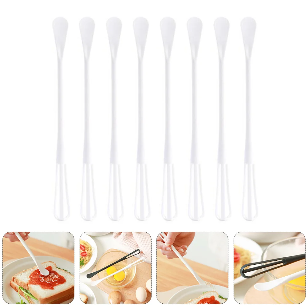 

8Pcs Manual Egg Beaters Multipurpose Whisks for Mixing Drinks Cream Jams Convenient Kitchen Tools Creative Stirring Sticks