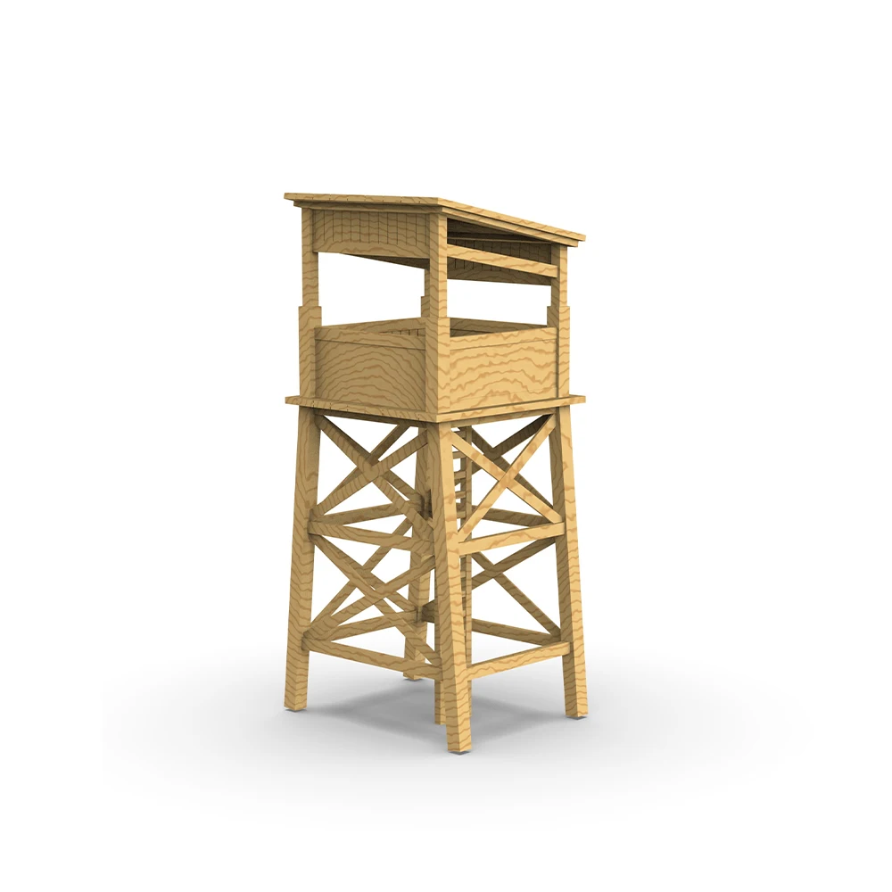 Yao's Studio LYT096B 1/87 1/76 1/72 1/100 1/120 1/144 1/160 Observation Tower FOR Model Railroads Display