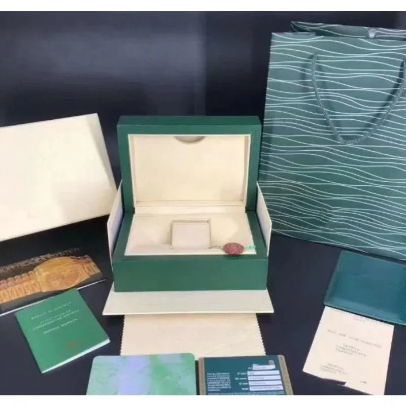 صندوق ساعة أخضر، دفتر بطاقات، مجموعة كاملة من البطاقات، صندوق ساعة مزخرف عالي الجودة، علامة تجارية بدون أصل، نيوجو، البر الرئيسى الصيني #5