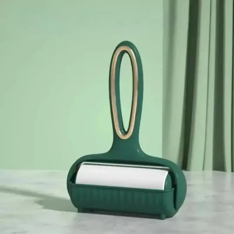 Tearable Roll Paper Sticky Roller New Cleaning Brush Plush Razor Household Cleaning Tool Brush Pet Hair Remover Clothes Carpet