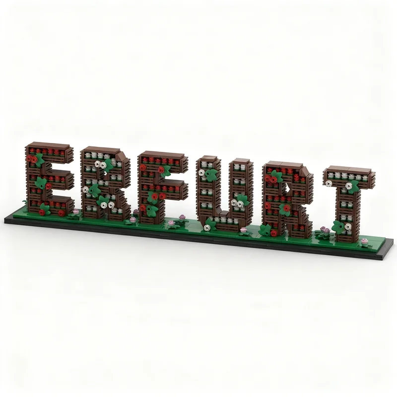 1027pcs MOC Erfurt Flower Sign - Kids Toys Blocks ulasan dan harga