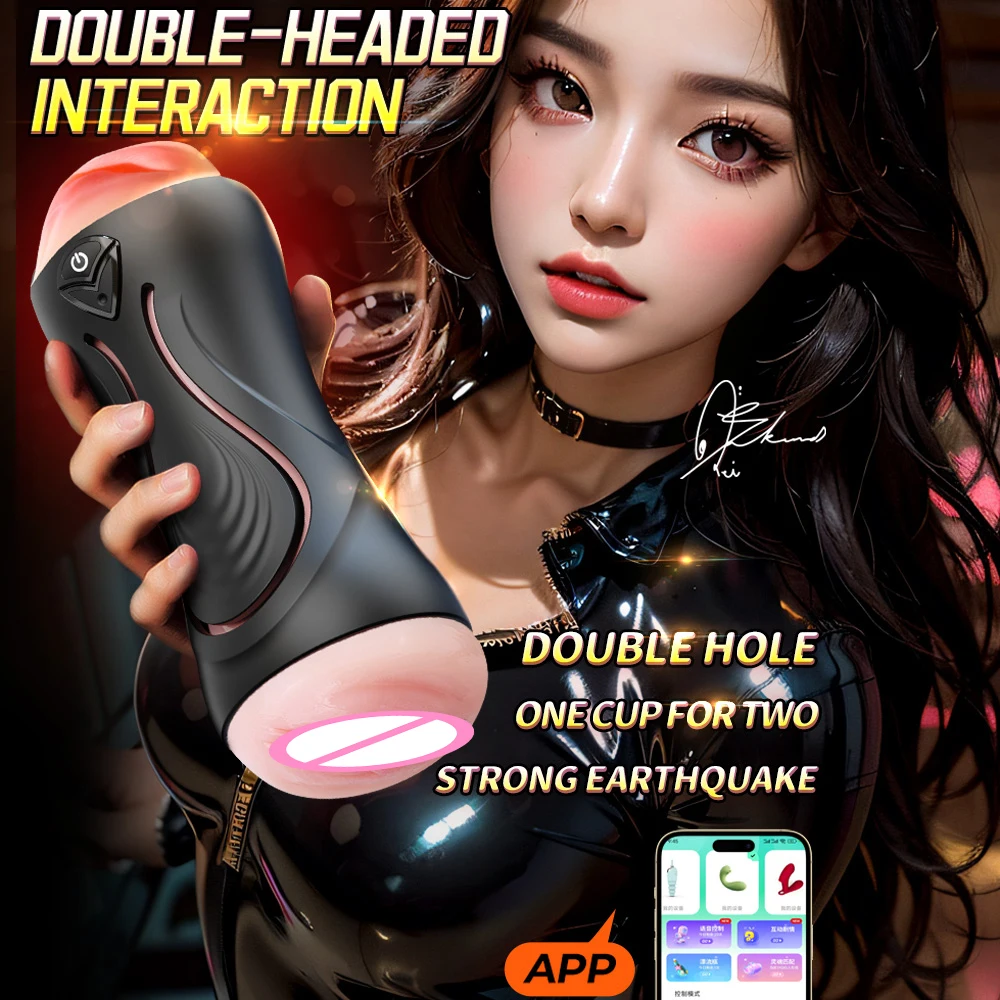 التلقائي ذكر الاستمناء كأس اللسان اختراق المهبل جيب كس APP التحكم لعبة الجنس للرجال الكبار السلع آلة الجنس #3