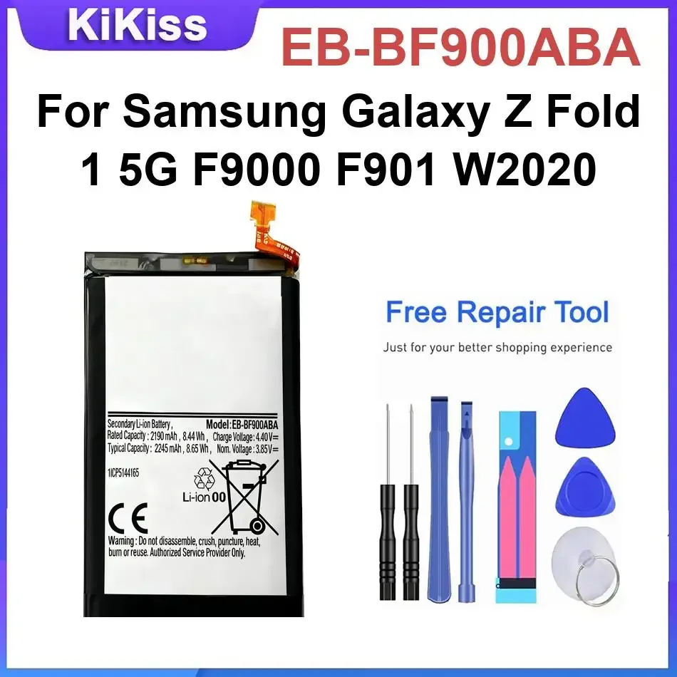 

EB-BF900ABA Mobile phone Battery For Samsung Galaxy Z Fold 1 5G F9000 F901 W2020 Rechargeble Batteries