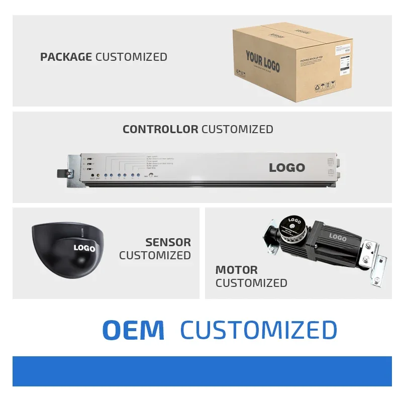 Doortec FP07 Sistema de control de acceso Máquina de asistencia de identificación de huellas dactilares para puertas correderas automáticas