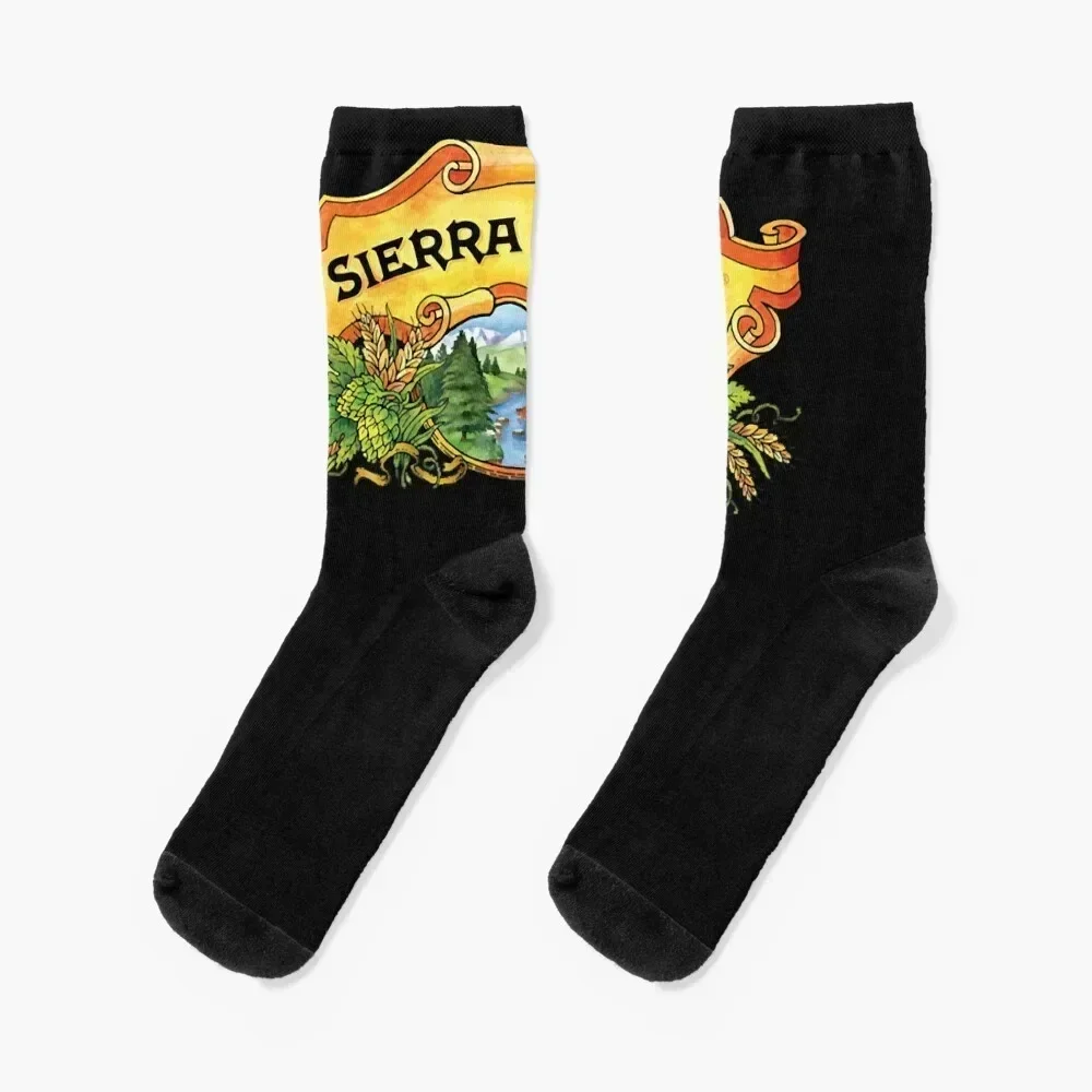 

Sierra Nevada Classic T-Shirt Socks valentine gift ideas cotton summer hiphop Socks For Girls Men's