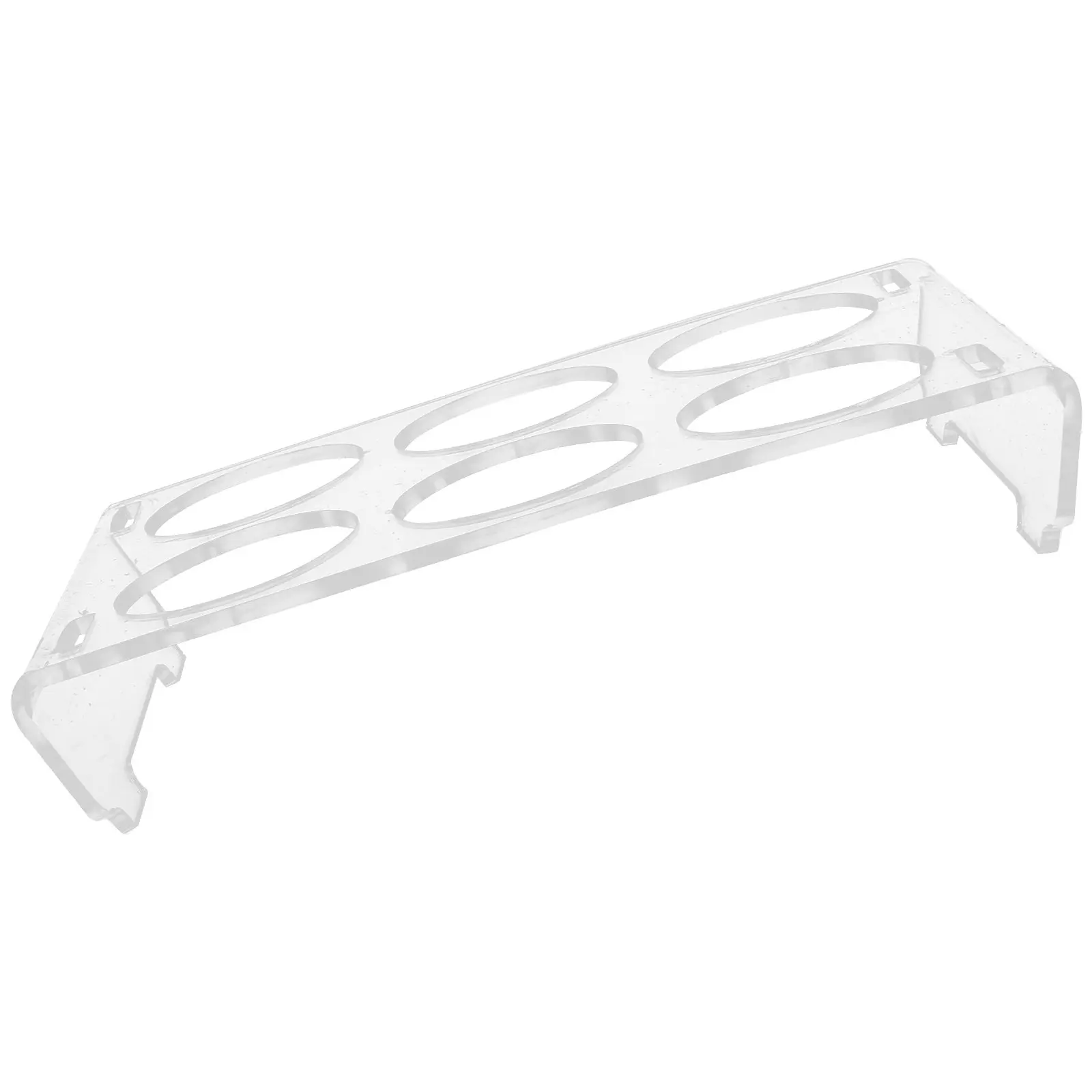 1Set Acrylic Refrigerator Egg Organizer Large Capacity Egg Storage Tray Holder for Kitchen Dining Storage Acrylic Bin Organizer
