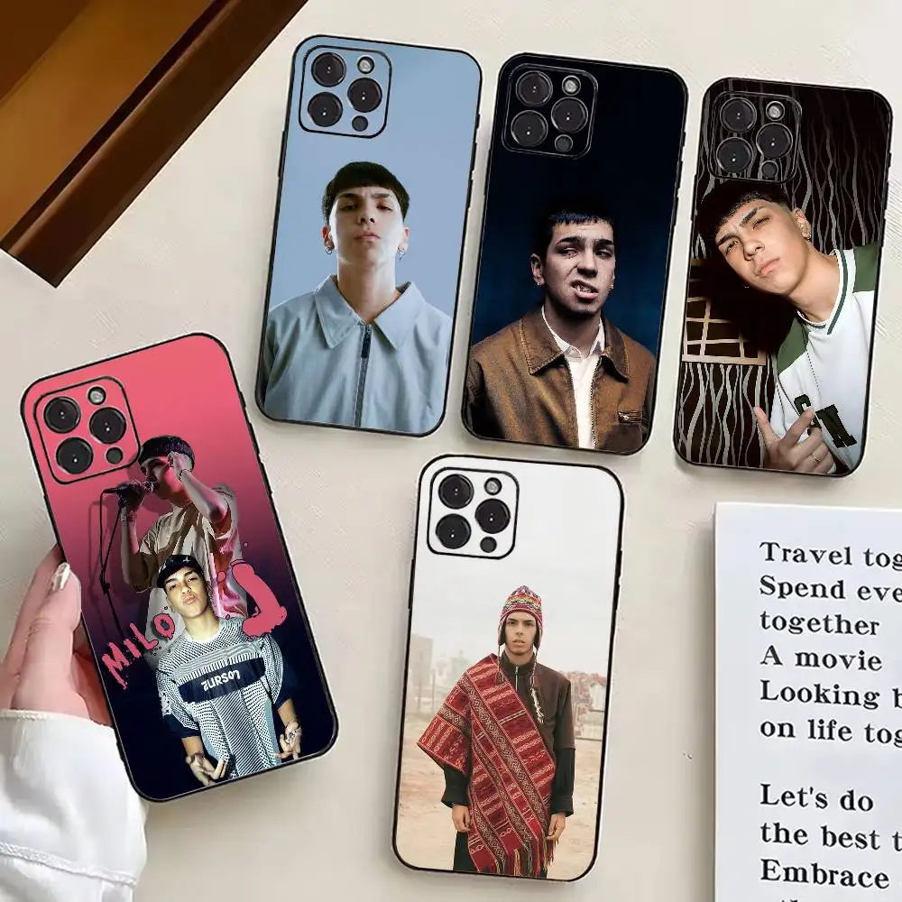 

Singer boy M-Milo J-S Phone Case Silicone Soft For IPhone 17 16 15 14 13 12 11 X XR Plus Pro Max Plus