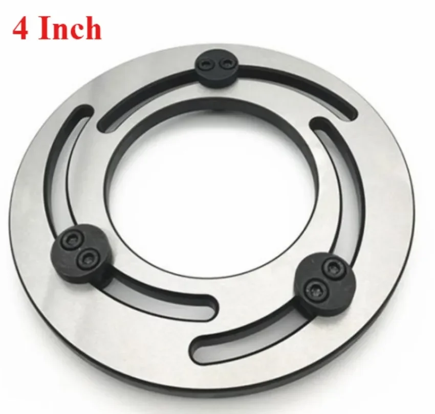 

4 Inch Adjustable Soft Jaw Boring Ring for CNC Lathe Chuck Machine Center Turning Cutting Tool Holders High Precision 0.005