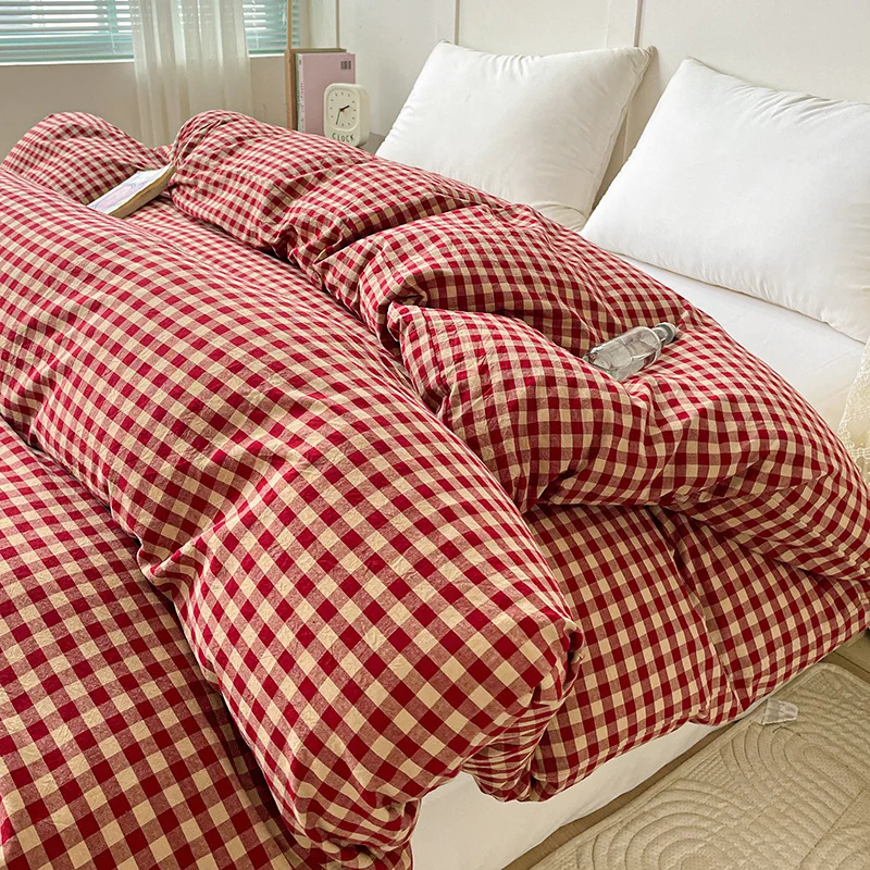 Soft Duvet Cover Pure Cotton Bedding Quilt Cover Single/Double/Queen/King Size Comforter Covers 이불커버 Adults Kids Blanket Cover