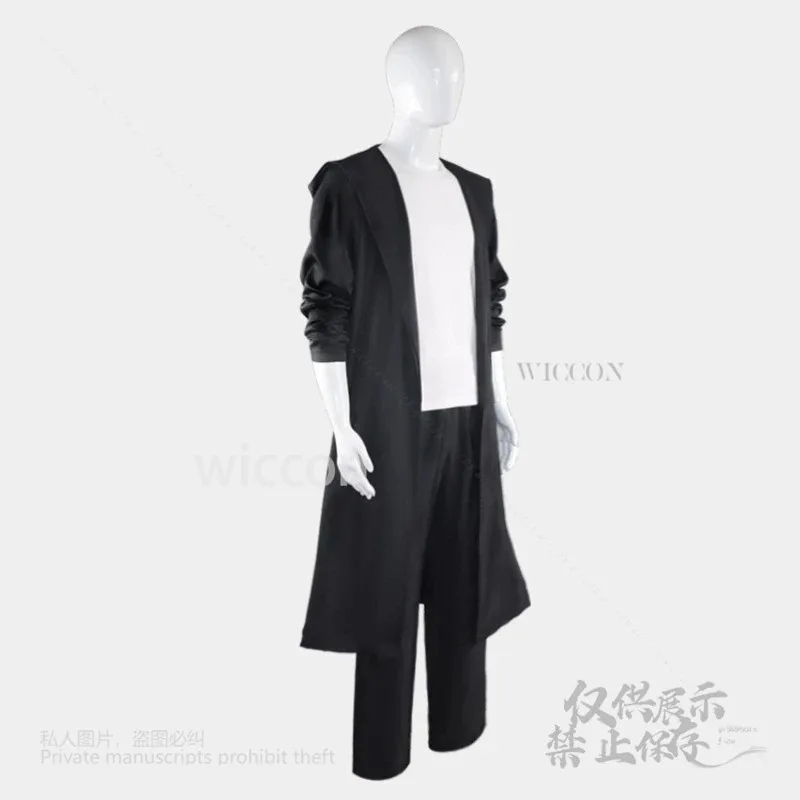 

COSda@Anime Sung Jin-woo Solo Jinwoo Leveling Knight Killer Costume Suit Wig Coat For Outfit Customized CosCOSda@