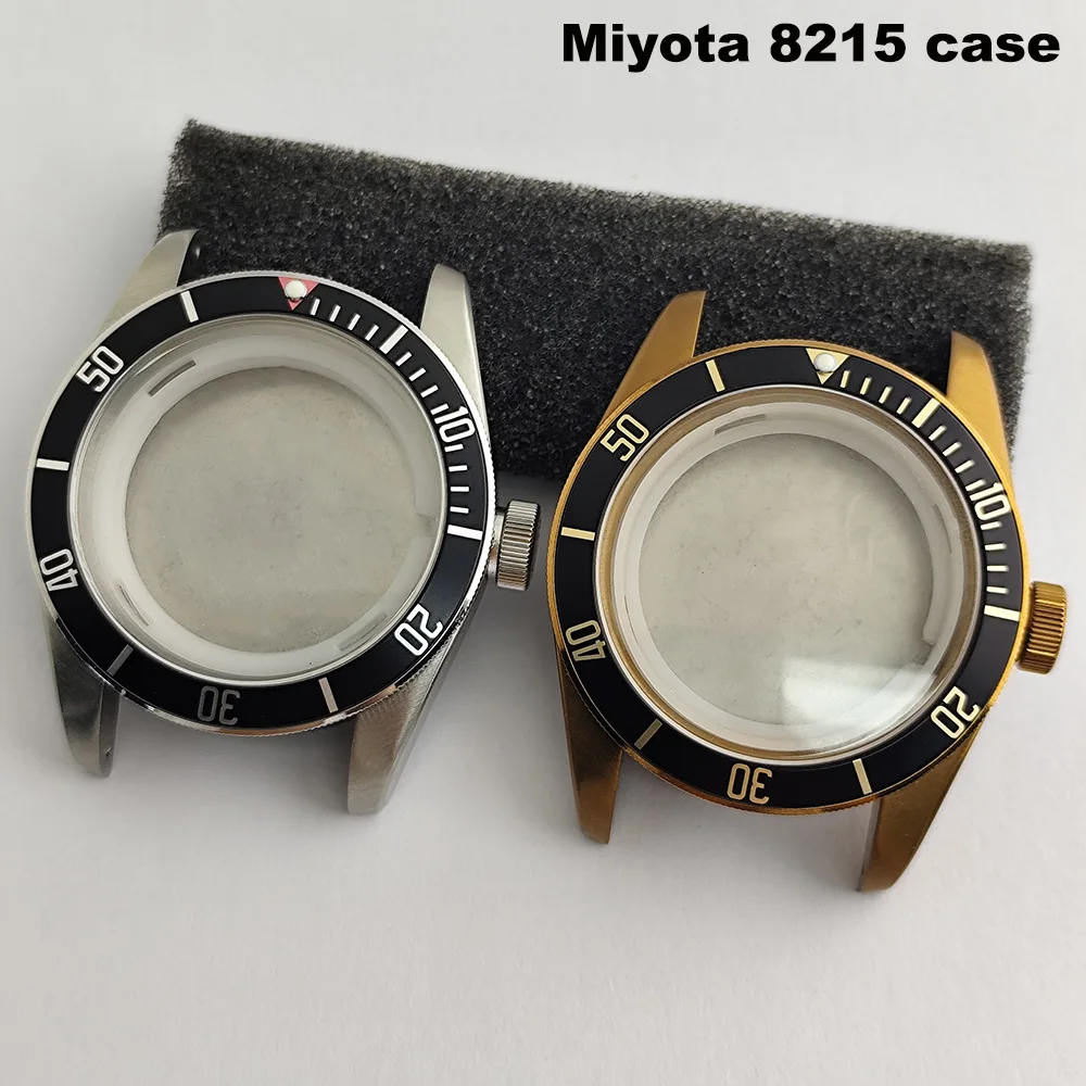 

41 мм подходит для механических часов 8215 с автоматическим механизмом, корпус из нержавеющей стали, подходит для циферблата часов 30,5 мм, корпус из сапфирового стекла