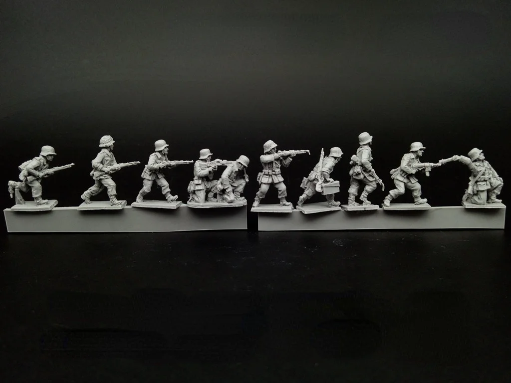 

Масштаб 1/72, литье под давлением, фигурка пехоты, Сборная модель, комплект, Неокрашенная, бесплатная доставка
