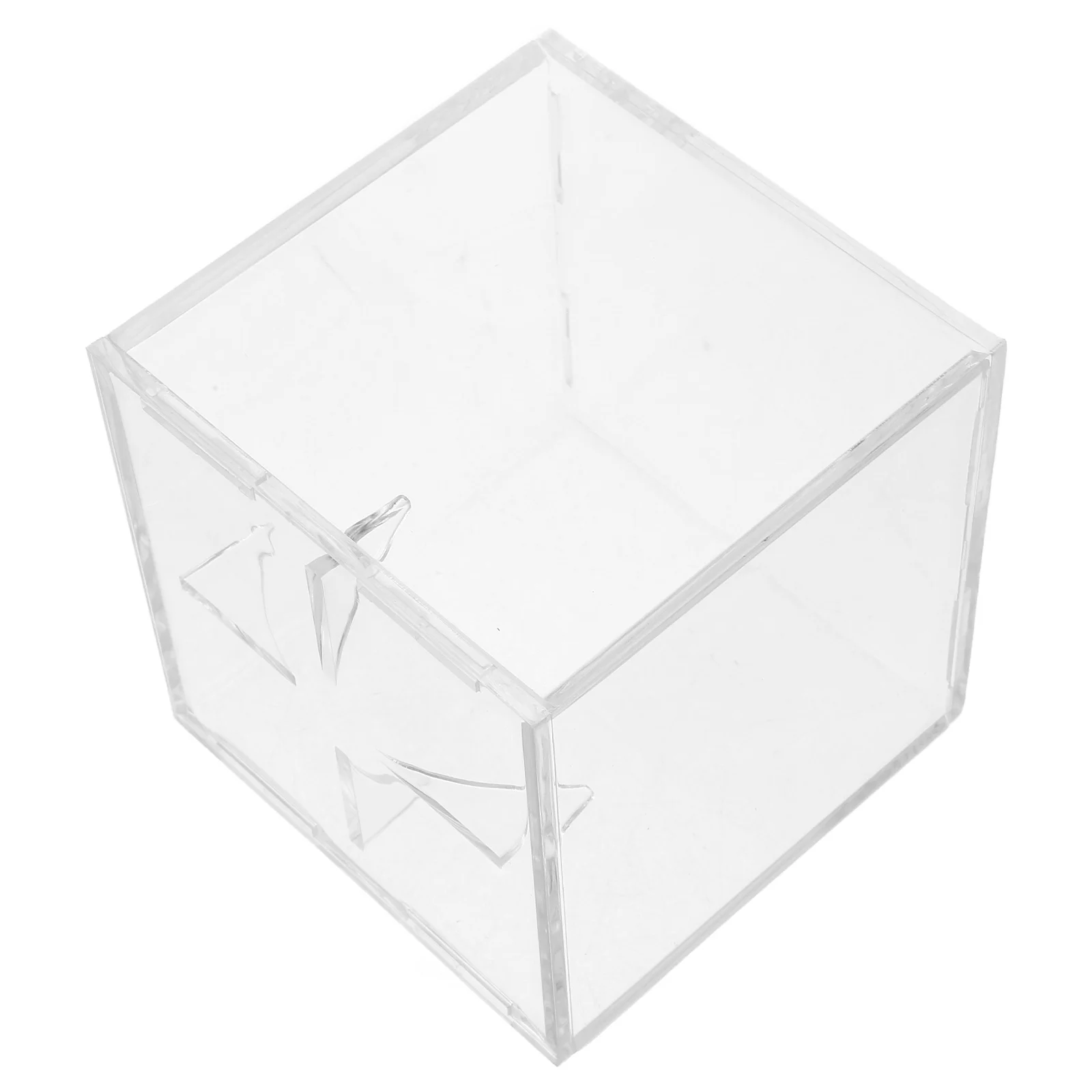 

Acrylic Baseball Display Case Clear Cube Holder For Sports Balls Storage Showcase Box For Baseball Golf Hockey Puck