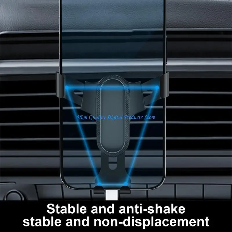 U2JE Car Phone ที่ถือเครื่องระบายอากาศรถโทรศัพท์ติดตั้ง 360ROTATION Universals มือถือ