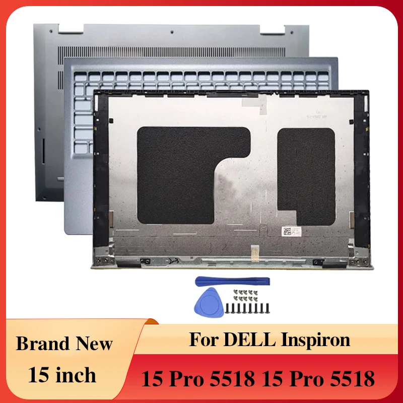 

NEW Laptops Case For Dell Inspiron 15Pro 5518 Notebook Screen LCD Back Cover Front Frame Palmrest Bottom Laptop Accessories
