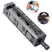 44 in 1 precision screwdriver set with pop-up magnetic portable metal storage box magnetic mini precision screwdriver set