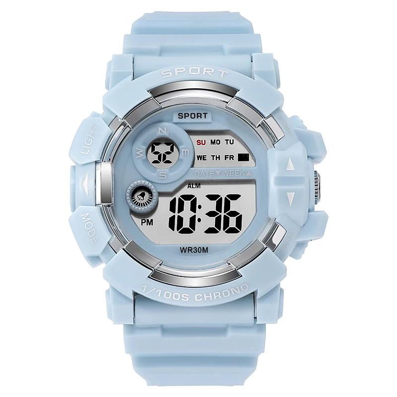 ساعة إلكترونية يونيكورن للأطفال ، ساعة بسيطة للرجال والنساء