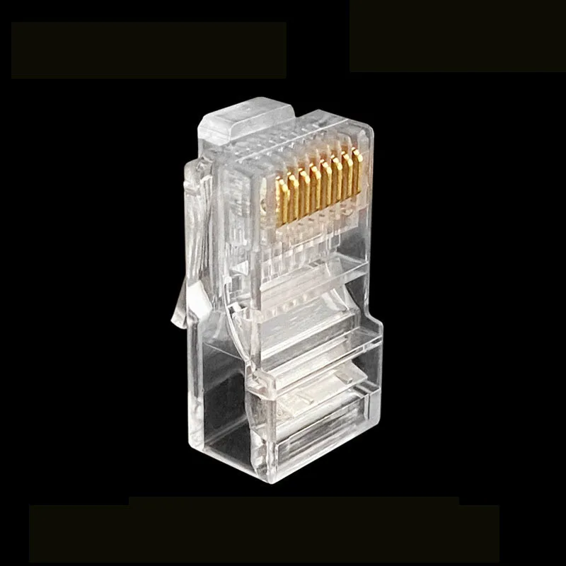 Enchufe Modular de red RJ45, conector Cat5, CAT5e, 8P8C, utp, sin blindaje, Modular, Rj45, Terminal de ordenador, DN001